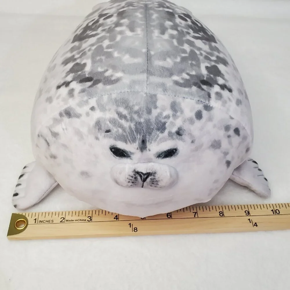 Chubby Seal Pillow Plush Squishy Stuffed Animal Cuddle Soft Stuffed Animal
